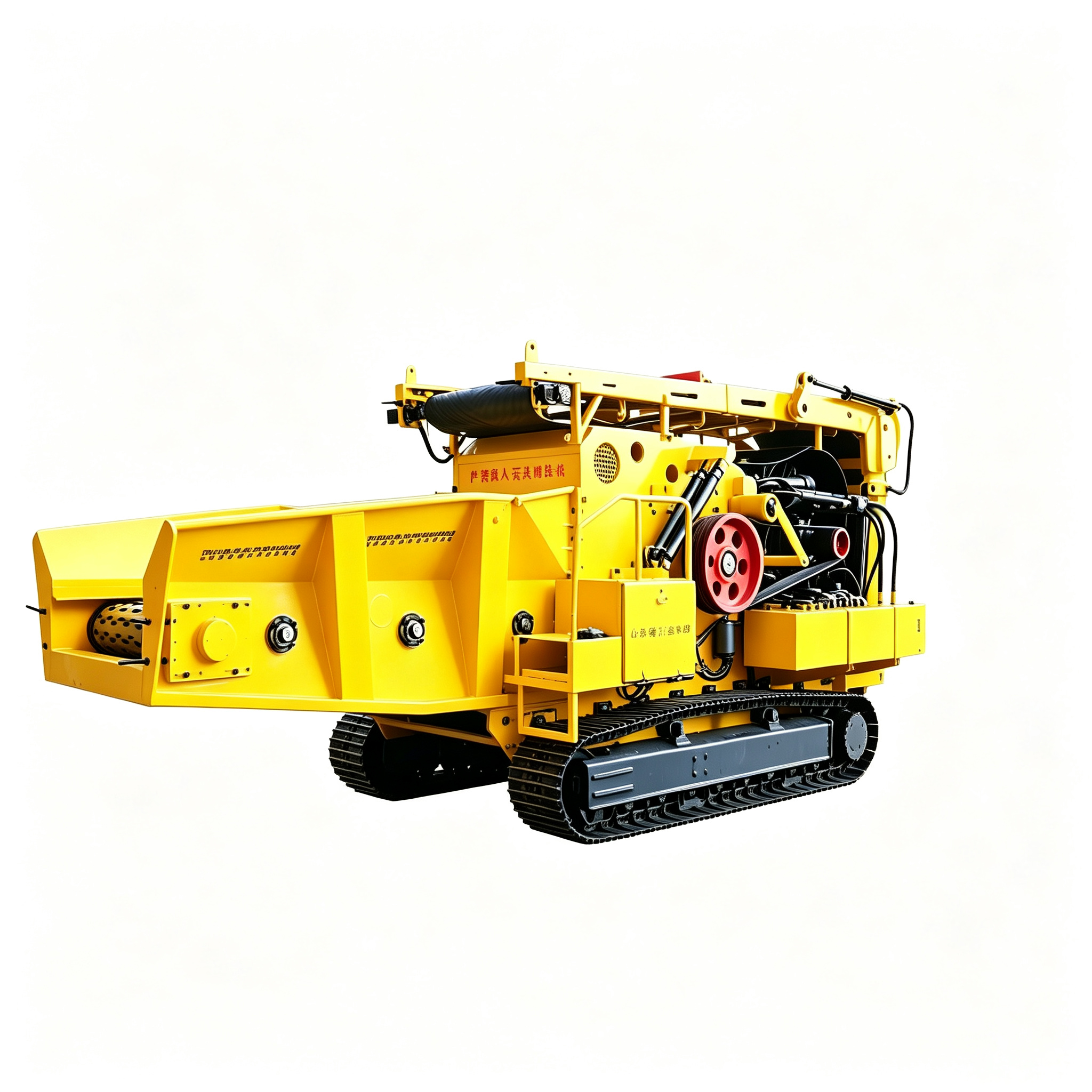 Crawler Mobile Wood Crusher